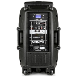 Kolumna mobilna z mikrofonami 600W Vonyx AP1200PA 12